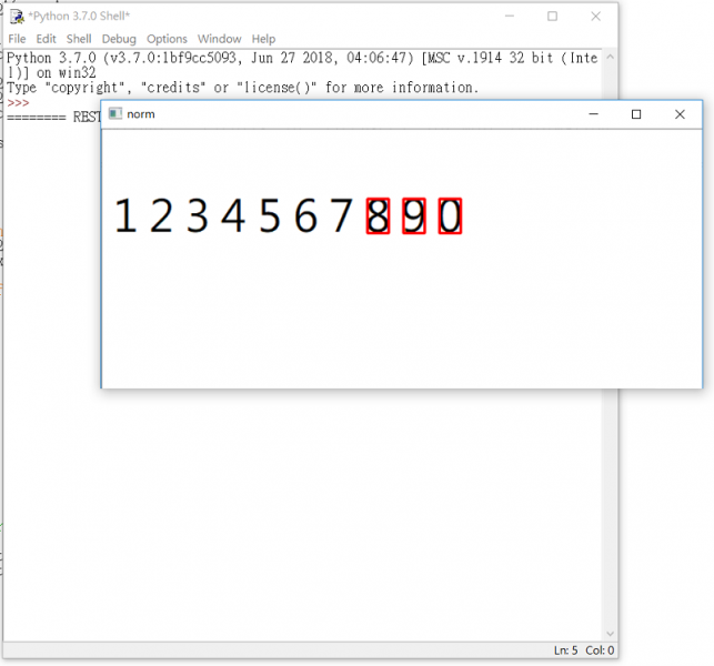數字辨識 Python