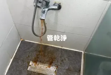 小套房熱水管堵住.. 新竹 竹東 康寧街 水管清洗 (管乾淨)