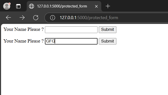 Flask   CSRF 保護