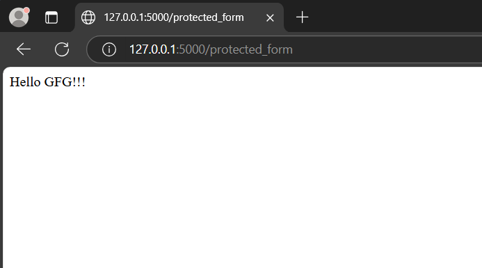 Flask   CSRF 保護
