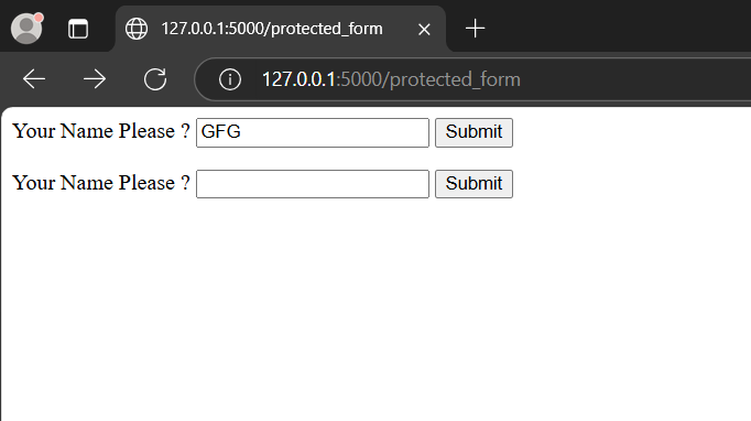 Flask   CSRF 保護